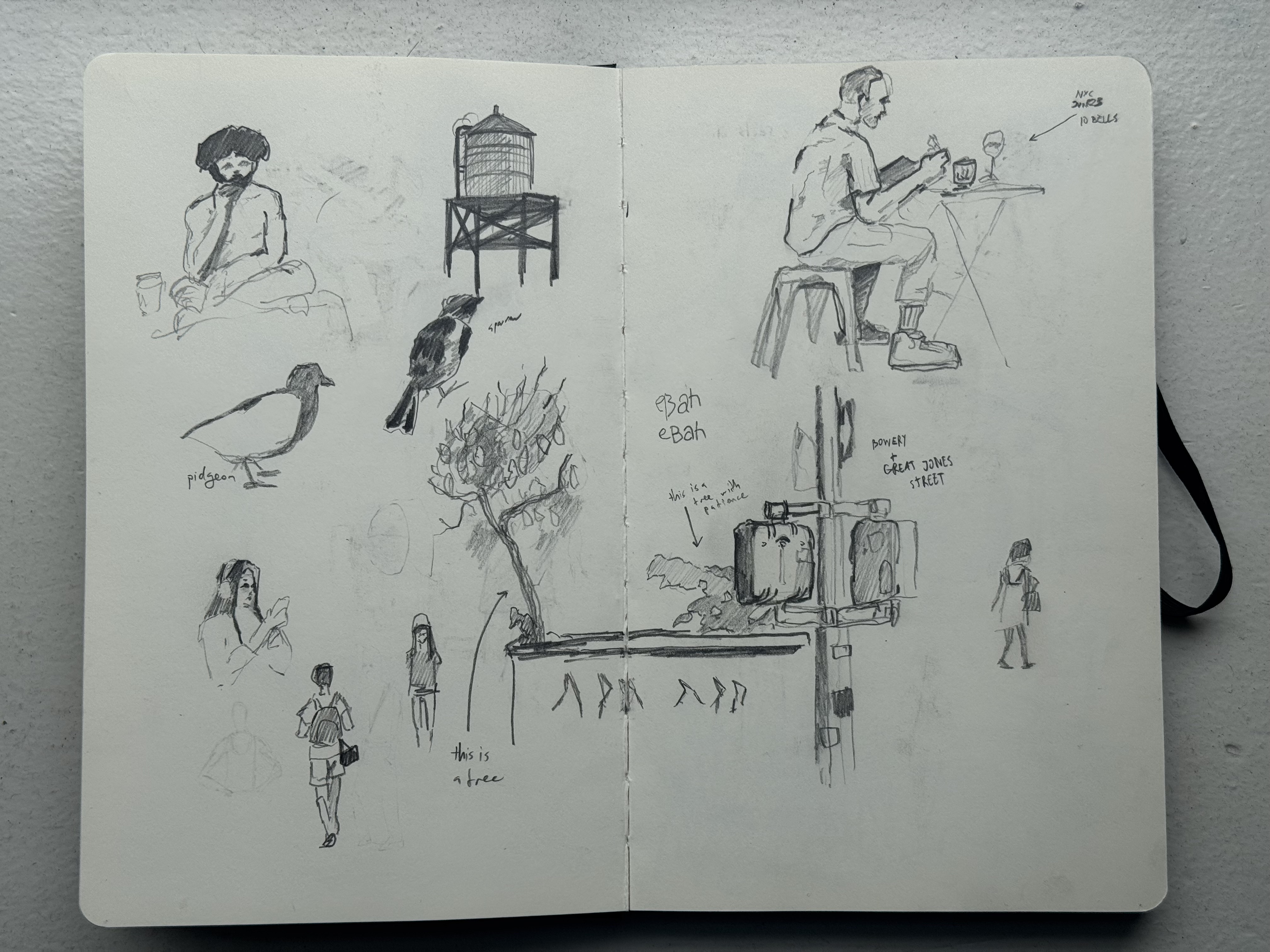 Sketches In Nyc